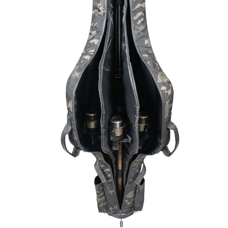 CarpLife Eclipse Camo Retractable Holdall 3 Rod